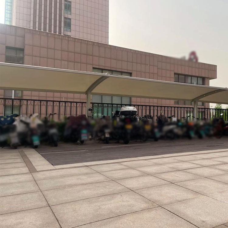 北流市膜结构电动车棚